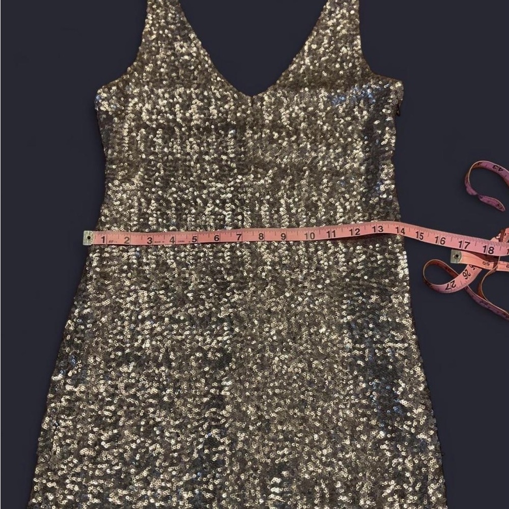 Velvet Brand Sequin Sleeveless Party Dress - Rose/Pale Purple - Picture 9 of 11